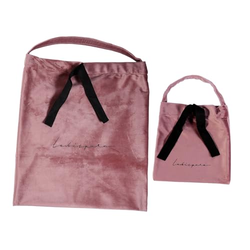 ERINGOGO 2stücke Kosmetiktaschen Vintage Drawstring Makeup Organizer Für Reisen Für Toilettenartikel Und Make-up Kleine Und Große von ERINGOGO