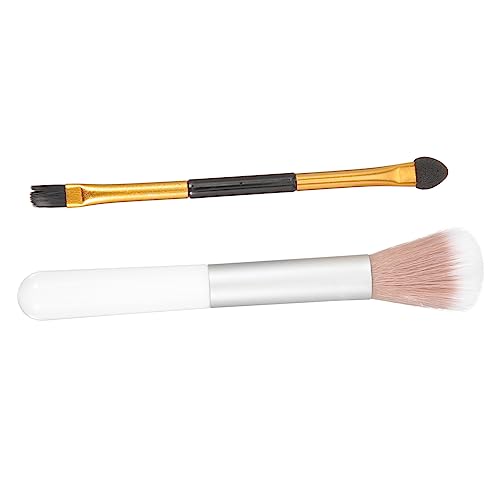ERINGOGO 2stücke Doppelseitiger Highlighter Pinsel Mit Zwei Verschiedenen Kopfformen Aus Kunststoff Und Wolle Für Make-up-bedürfnisse Und Einfachen Transport ERINGOGO 2stücke Doppelseitiger Highlighter Pinsel Mit Zwei Verschiedenen Kopfformen Aus Kunststoff Und Wolle Für Make-up-bedürfnisse Und Einfachen Transport von ERINGOGO