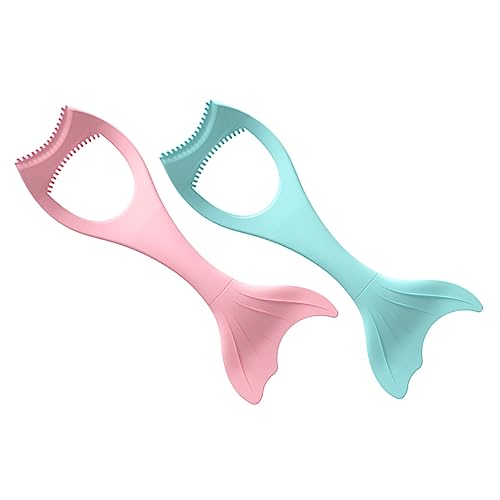 ERINGOGO 2Stücke Silikon Eyeliner Schablonen für Präzises Make Up Wiederverwendbare für Lidschatten und Mascara Leicht zu Reinigen und Tragbar für Unterwegs von ERINGOGO