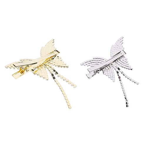 ERINGOGO 2stücke Bowknot Damen Haarclips Haarspangen Haarschmuck Accessoire Für Modehaar Einfach Zu Tragen Und Geeignet Für Verschiedene Anlässe von ERINGOGO