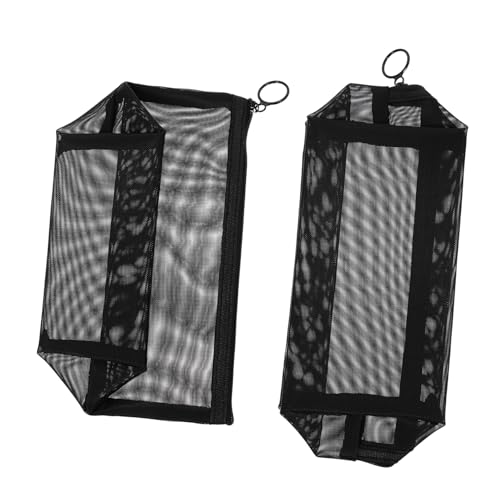ERINGOGO 2stücke Reise Kosmetiktasche Große Make-up-Tasche Schminktasche Mit Großem Fassungsvermögen Mesh Toilettenartikel Organizer Für Männer Und Frauen von ERINGOGO