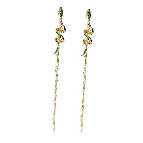 ERINGOGO 2stücke Retro Snake Hair Sticks Elegante Haarnadeln Für Hochsteckfrisuren Haaraccessoires Für Frauen Antike Haarstäbchen Für Besondere Anlässe Und Alltag von ERINGOGO