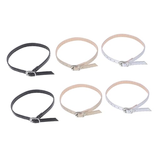 ERINGOGO 3 Paare Damen High Heel Schuhriemen Verstellbar Abnehmbare Knöchelriemen aus Strapazierfähigem Faux mit Schnalle Rutsch Komfortabel Für Pumps Sandalen Absätze von ERINGOGO