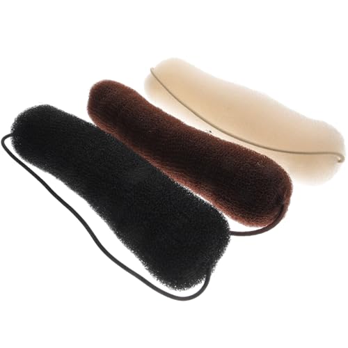 ERINGOGO 3 Stück Teiliges Haarknoten helfer aus Elastischem Material Leichter Haar duttformer für Frauen und Mädchen für Sport Party und Festliche Anlässe Geeignet für Dünnes und von ERINGOGO