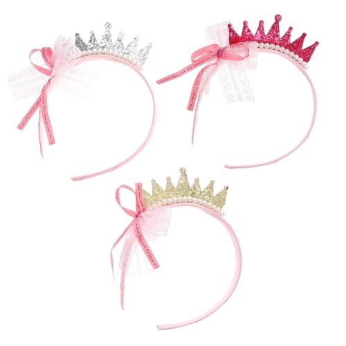 ERINGOGO 3 Stück Teiliges Haarreifen mit Zierperlen und Imitationsperlen Bunter Kopfschmuck für Mädchen Dekorative Haarschmuck Accessoires für Geburtstags und Festtagsfeiern ERINGOGO 3 Stück Teiliges Haarreifen mit Zierperlen und Imitationsperlen Bunter Kopfschmuck für Mädchen Dekorative Haarschmuck Accessoires für Geburtstags und Festtagsfeiern von ERINGOGO