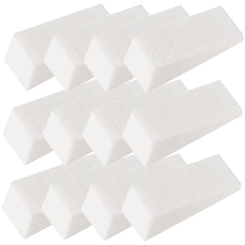 ERINGOGO 30 Stück Teiliges Dreiecksschwamm Nail Stamping Seal Manicure Stempel Werkzeuge Leicht Kompakt Langlebig für Nail Art Gradient und DIY Nageldesign von ERINGOGO