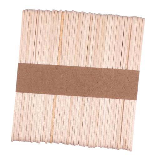 ERINGOGO 300 Stück Haarentfernung Wachssticks mit Arten Holz Wachsstäbchen und Arten Wachsentfernungs Papier Multifunktional Praktisch für Gesicht und Körper Einfache Anwendung Salon und von ERINGOGO