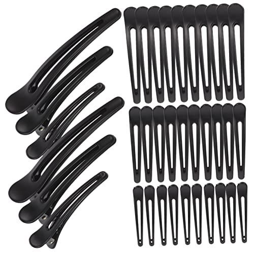 ERINGOGO 36 Stck Teiliges Schwarze Haarklammern für Damen Langlebige Modische Haarclips mit Zuverlässigem Griff für Styling und Stilvolle Accessoires für Verschiedene Haartypen von ERINGOGO