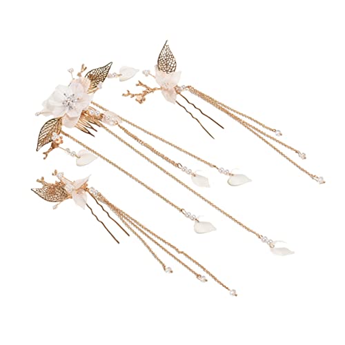 ERINGOGO 3stücke Blumen Haar Clips Traditioneller Stil Quaste Haarspangen Schicke Zubehör Für Mädchen Frisuren Schmuck ERINGOGO 3stücke Blumen Haar Clips Traditioneller Stil Quaste Haarspangen Schicke Zubehör Für Mädchen Frisuren Schmuck von ERINGOGO