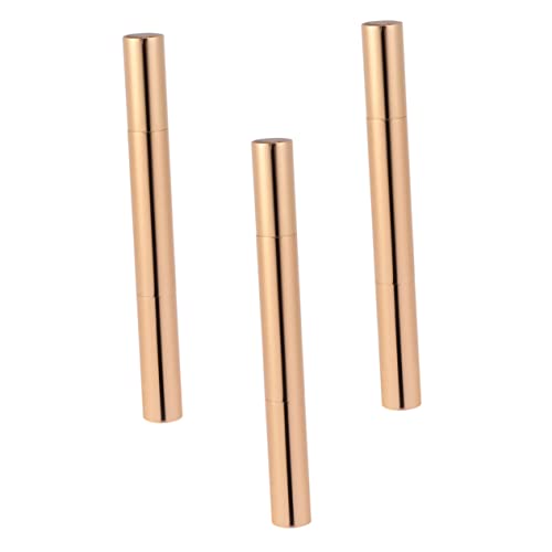 ERINGOGO 3stücke Leere Nagellack Und Lippenstiftflaschen Mit Drehmechanismus Kosmetikbehälter Für -maniküre Tragbare Und Wiederbefüllbare Tuben Für Lippenbalsam Und Eyeliner von ERINGOGO