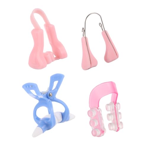 ERINGOGO 4stücke Nasen-up-clip Aus Silikon Nasenformungsclip Nasenlifting-clip Nasenbrückenglätter Nasenbrückenclip Nasen-up-shaper Für Frauen Und Mädchen Nasenlifting-shaper Zufällige Farb von ERINGOGO