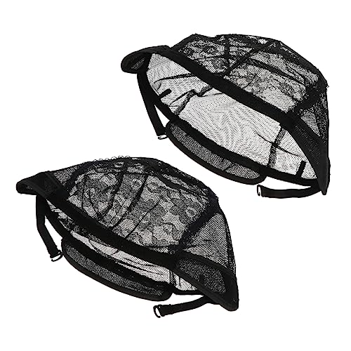 ERINGOGO 4 Stück Teiliges Elastisches Lace Wig Cap Atmungsaktive Dehnbare Haarnetze für Damen und Herren Leichtes Perückennetz für Haartypen Schweißabsorbierend und Bequem Ganztägig von ERINGOGO