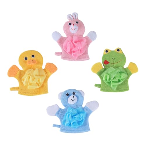 ERINGOGO 4 Stück Teiliges Niedlichen Cartoon motiven Weiche Duschhandschuhe aus Saugfähigem Material Sanfte Hautreinigung Langlebig und Leicht für Mädchen badspaß ERINGOGO 4 Stück Teiliges Niedlichen Cartoon motiven Weiche Duschhandschuhe aus Saugfähigem Material Sanfte Hautreinigung Langlebig und Leicht für Mädchen badspaß von ERINGOGO