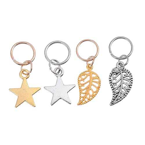 ERINGOGO 40stücke Haarschmuck Für Zöpfe Dreadlock Ringe Und Dekoration Für Haarschmuck Und Kreative Frisuren Für Partys Und Besondere Anlässe von ERINGOGO