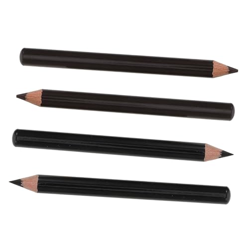 ERINGOGO 4stücke Teiliges Set Mit Hölzernem Augenbrauenstift Augenbrauenformer Beauty-stift Für Make-up Wasserfest Und Schweißbeständig Für Natürlichen Look von ERINGOGO
