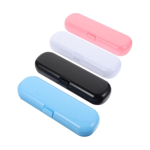 ERINGOGO 4stücke Halter Für Elektrische Zahnbürsten Zahnbürstenbox Mit Schnalle Organizer Für Zahnbürsten Etui Für Aus Hochwertigem Material von ERINGOGO