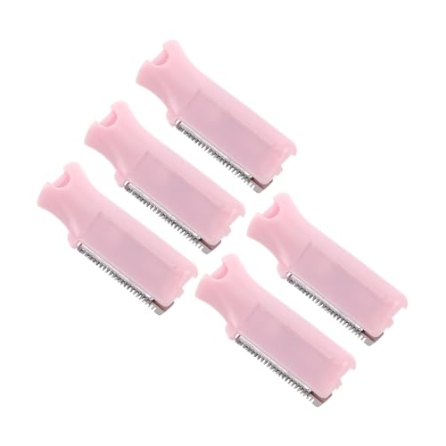 ERINGOGO 5 Stück Teiliges Ersatzklingen für Augenbrauentrimmer Langlebige Kompatibilität Präzises Formen und Entfernen von Gesichtshaaren Tragbar für Damen und Reisen von ERINGOGO