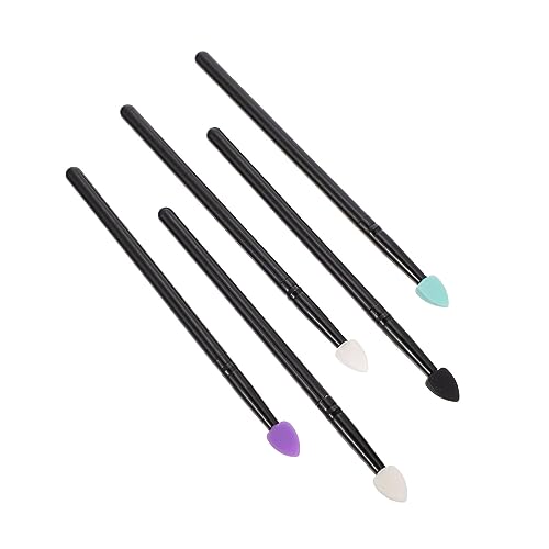ERINGOGO 5 Stück Teiliges Silikon Lidschatten Pinsel Wiederverwendbar Leicht zu Reinigen Lange Griffe für Präzises Augen Make Up Geeignet für Empfindliche Haut für Zuhause Reise und Party ERINGOGO 5 Stück Teiliges Silikon Lidschatten Pinsel Wiederverwendbar Leicht zu Reinigen Lange Griffe für Präzises Augen Make Up Geeignet für Empfindliche Haut für Zuhause Reise und Party von ERINGOGO