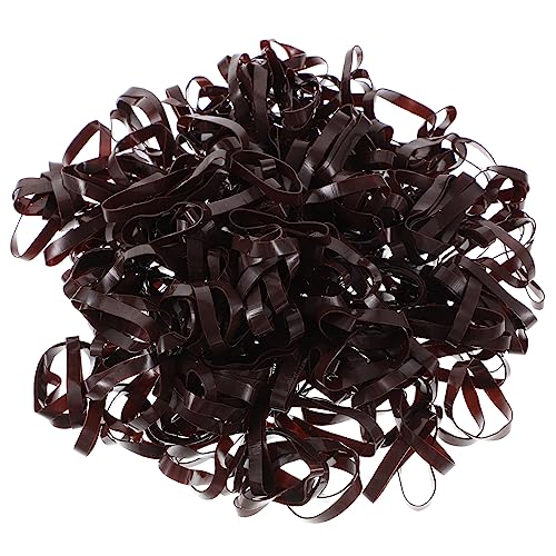 ERINGOGO 500 Stück Elastische Haargummis für Mädchen Kleine Gummibänder für Haare zum Flechten und Hochsteckfrisuren Dehnbar Haarfreundlich für Dünnes Haar und Dutt Stile von ERINGOGO