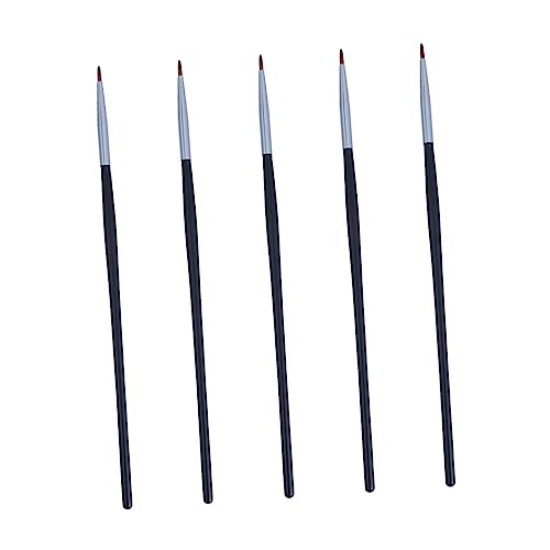 ERINGOGO 5stücke Eyeliner Lip Maske Lippenstift Pinsel Applikator Kosmetische Werkzeuge Für Frauen Eyeliner-lippenpinsel Make-up-lippenstift-applikator Eyeliner-lippenmaskenpinsel von ERINGOGO