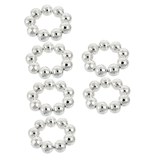 ERINGOGO 6 Stück Disco Lantern Ball Armband Set Anzüge Women Armbänder Disco -Armbänder Kettenarmbänder Party-Armbandkette Schmuck für Damenarmband Disco -Schmuckdekoration Legierung Silber ERINGOGO 6 Stück Disco Lantern Ball Armband Set Anzüge Women Armbänder Disco -Armbänder Kettenarmbänder Party-Armbandkette Schmuck für Damenarmband Disco -Schmuckdekoration Legierung Silber von ERINGOGO