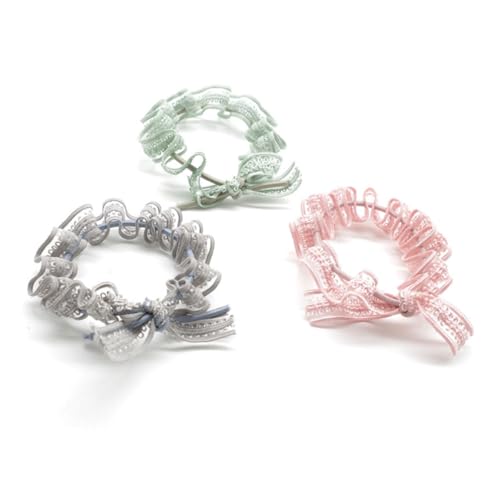 ERINGOGO 6 Stück Teiliges Elastisches Haargummi mit Spitzen Bowknot Weiche Ponytail Halter in Schwarz Weinrot Marineblau und Hellgrün für Mädchen und Damen ERINGOGO 6 Stück Teiliges Elastisches Haargummi mit Spitzen Bowknot Weiche Ponytail Halter in Schwarz Weinrot Marineblau und Hellgrün für Mädchen und Damen von ERINGOGO