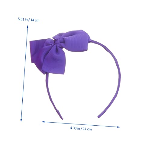 ERINGOGO 6 Stück Teiliges Haarband mit Handgefertigten Stoff Schleifen Elastisches Stirnband für Kleinkinder Farbenfrohe Kopfbedeckung für Neugeborene und Mädchen Passend für Junge Mädchen von ERINGOGO