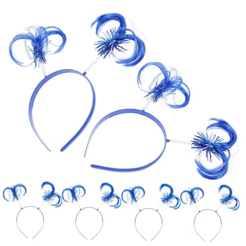 ERINGOGO 6 Stück Teiliges Haarreifen in Leuchtendem Blau Leichte Haarbänder mit Einzigartiger Form zum Fixieren der Haare Beim Make Up und Waschen Komfortabel und Auffällig für Alltag und ERINGOGO 6 Stück Teiliges Haarreifen in Leuchtendem Blau Leichte Haarbänder mit Einzigartiger Form zum Fixieren der Haare Beim Make Up und Waschen Komfortabel und Auffällig für Alltag und von ERINGOGO
