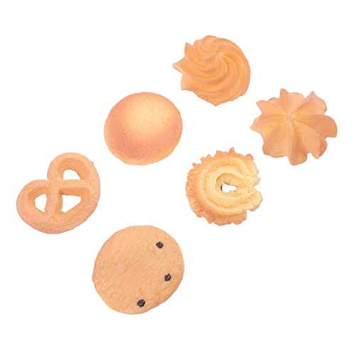 ERINGOGO 6 Stück Teiliges Keks Haarklammern Kreative Haarspangen für Mädchen Leicht Sicher Lustige Haarschmuck Accessoires für Party Alltag und Verschiedene Frisuren von ERINGOGO