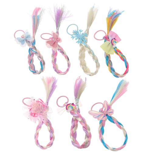 ERINGOGO 7 Stück Teiliges Geflochtenes Haar Bunte Haarsträhnen Haaraccessoire für Mädchen Partyfest Geeignet Leichte Komfortable Haarverlängerungen für Geburtstage und Festliche Anlässe ERINGOGO 7 Stück Teiliges Geflochtenes Haar Bunte Haarsträhnen Haaraccessoire für Mädchen Partyfest Geeignet Leichte Komfortable Haarverlängerungen für Geburtstage und Festliche Anlässe von ERINGOGO