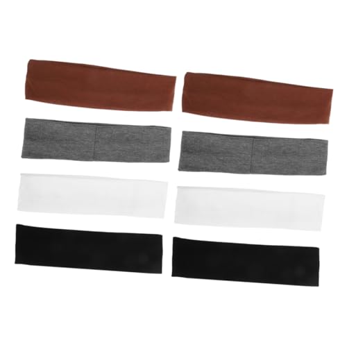 ERINGOGO 8stücke Schweiß-stirnband Für Damen Yoga-stirnband Aus Elastischem Material Verstellbare Sportstirnbänder Mit Rutschfester Funktion Dehnbare Haarbänder Für Trainingseinheiten von ERINGOGO