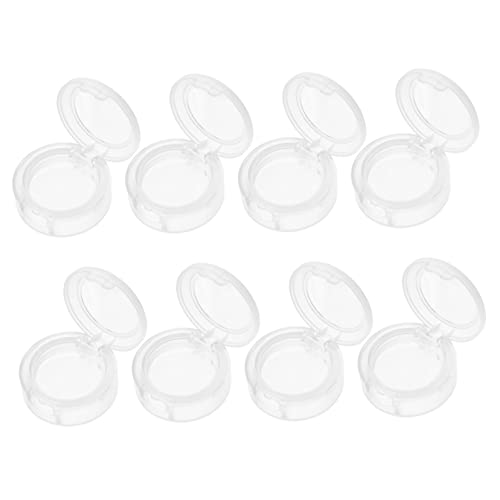 ERINGOGO 8stücke Leere Lidschattendose Material Lidschattenetui Mit Deckel Aufbewahrungsbox Für Kosmetik Lidschattenverpackung Leer Geeignet Für Lidschatten Blush Und Foundation Praktisch f von ERINGOGO