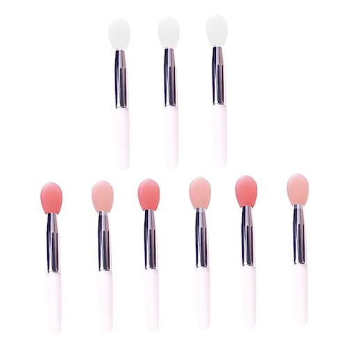 ERINGOGO 9stücke Silikon Lippenpinsel Als Lippenstift-applikator Und Lippenmaskenpinsel Für Make-up Geeignet Für Frauen Und Täglichen Gebrauch von ERINGOGO