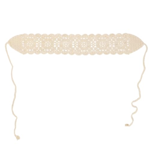 ERINGOGO Abnehmbarer Spitzen kragen mit Floraler Spitze Modisches Haar accessoire und Dekoratives Stirnband für Damen Leichter Strapazierfähiger Fake kragen für Besondere Anlässe und von ERINGOGO
