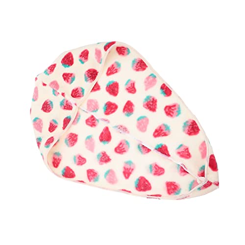 ERINGOGO Absorbierende Haar Trockenhaube aus Weichem Korallenvlies Niedliche Duschhaube für Damen Schnelltrocknender Badekappen Hut Geeignet für Haartypen Langlebig und Sicher Beim Duschen von ERINGOGO