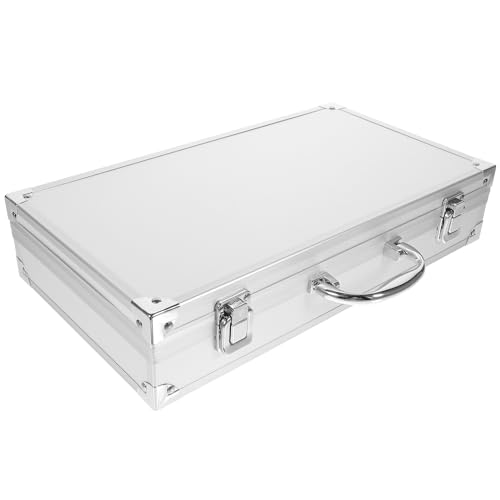 ERINGOGO Aluminium Aktentasche - 14 Zoll harte Laptop Aktentaschen mit Schloss, multifunktionale Tasche von ERINGOGO