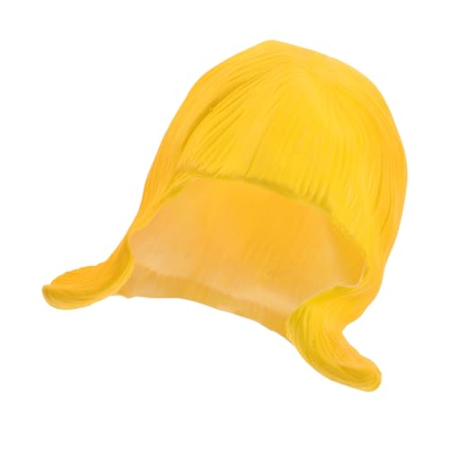 ERINGOGO Perücken Kopfbedeckung Für Cosplay Kurze Perücken Aus Haar Für Partys Für Halloween Kostümhaar von ERINGOGO