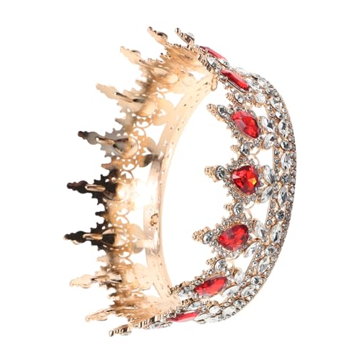 ERINGOGO Flower Girl Für Hochzeiten Prinzessinnen Krone Mit Funkelnden Strasssteinen Für Geburtstagsfeiern Halloween-kostüme Und Tanzveranstaltungen von ERINGOGO