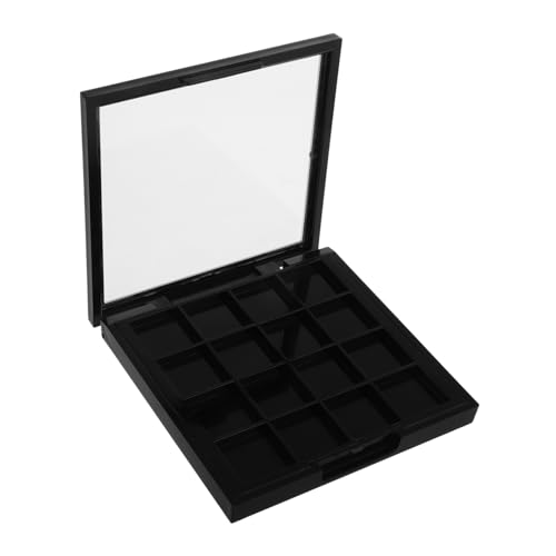 ERINGOGO Leere Lidschattenpalette Mit Fächern Befüllbare Reise-make-up-palette Für Lidschatten Und Lippenstifte Diy-verpackungsbox Für Gesichtskosmetik von ERINGOGO