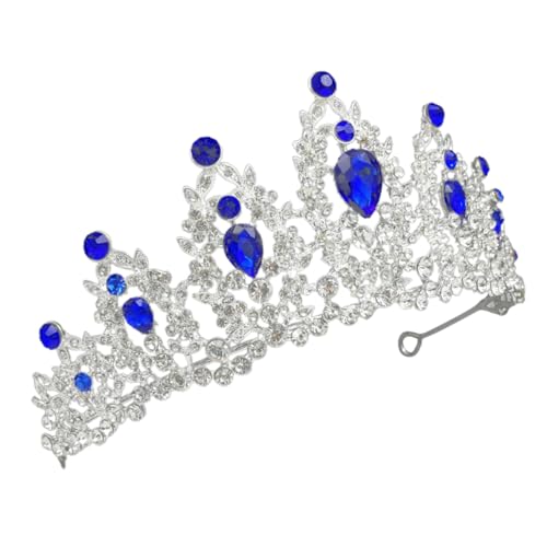 ERINGOGO Brautkrone mit Strass Haarschmuck Accessoire für Damen Hochzeitskrone Klassischem Design für Besondere Anlässe und Fotografie ERINGOGO Brautkrone mit Strass Haarschmuck Accessoire für Damen Hochzeitskrone Klassischem Design für Besondere Anlässe und Fotografie von ERINGOGO