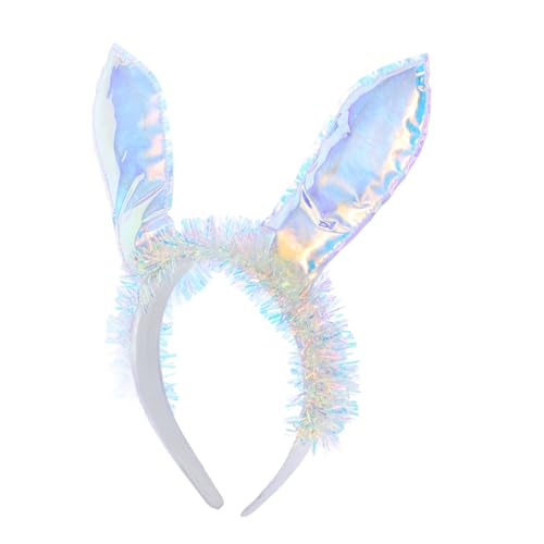 ERINGOGO Bunny Ohren Haarreif Party Kopfbedeckung Leicht Bequem Kostüm Accessoire Für Frauen Cosplay Tier Ohr Stirnband von ERINGOGO