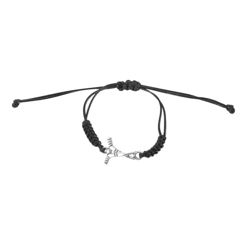 ERINGOGO Chic Hockey Sportarmband Handgefertigt Wachsdraht Leichtes Langlebiges Schmuckaccessoire für Männer Frauen und Jugendliche für Sportfans ERINGOGO Chic Hockey Sportarmband Handgefertigt Wachsdraht Leichtes Langlebiges Schmuckaccessoire für Männer Frauen und Jugendliche für Sportfans von ERINGOGO