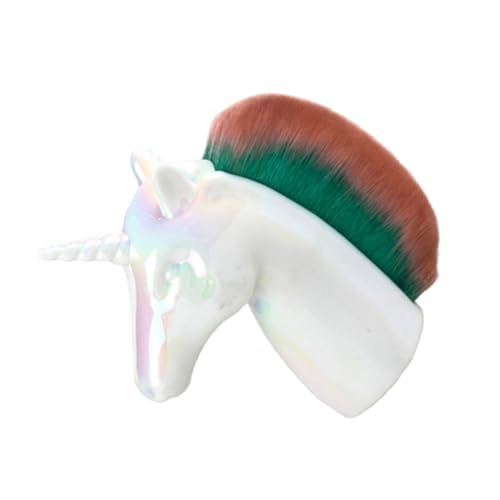 ERINGOGO Cosmetic Brush Für Lose Puder Einhorn Design Vielseitiger Make-up Pinsel Für Nagelpflege Und Tägliches Make-up Für Frauen von ERINGOGO