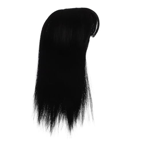 ERINGOGO Damen Haartopper Für Dünnes Haar Unsichtbare Gerade Haarverlängerung Synthetisches Haarteil Natürlichem Voluminöse Ergänzung Für Mehr Fülle Und Stil von ERINGOGO