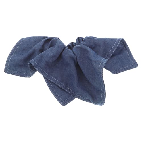 ERINGOGO Denim Haargummi für Dickes Haar Elastischer Fester Haarschmuck mit Großem Volumen Schonend und Rutschfest Modischer Dunkelblauer Haarring für Damen und Pferdeschwanz ERINGOGO Denim Haargummi für Dickes Haar Elastischer Fester Haarschmuck mit Großem Volumen Schonend und Rutschfest Modischer Dunkelblauer Haarring für Damen und Pferdeschwanz von ERINGOGO