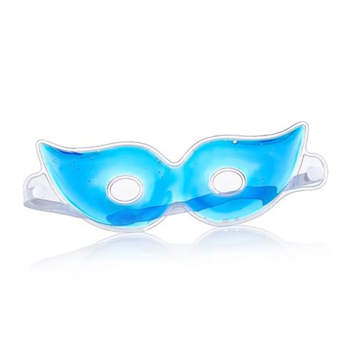 ERINGOGO Eis Augenmaske 2 Stück Kühlende Gel Augenpflaster Für Entspannte Augen Bequeme Schlafmaske Für Männer Und Frauen Gegen Schwellungen Und Augenbelastung Wiederverwendbar Und von ERINGOGO