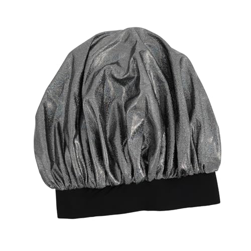 ERINGOGO Wasserdichte Satin Schlafhaube Mit Breitem Rand Elastische Haarschutzhaube Für Damen Für Dusche Und Nachtpflege Schützt Haare Vor Schäden von ERINGOGO