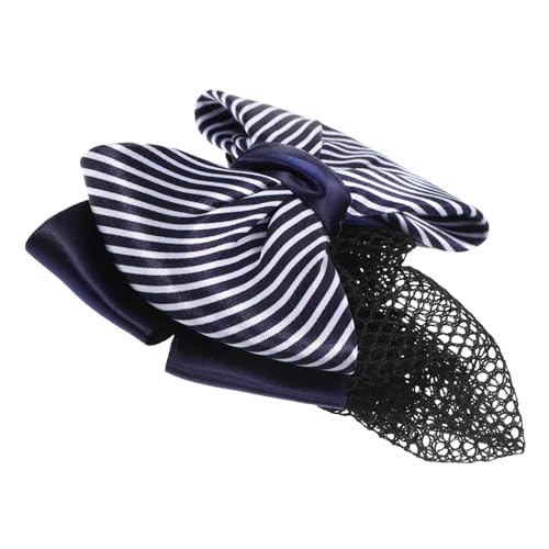 ERINGOGO Eleganter Damen Haarschmuck Haarnetz mit Schleife und Haarklammer Langlebiges Metall Design Sicheres Haarnetz für Ordentlichen Dutt für Beruf und Alltag Feines Netz für von ERINGOGO