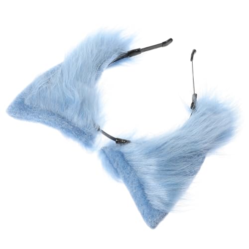 ERINGOGO Fluffy Katzenohr Haarreif Für Cosplay Niedliches Tierohren Zubehör Bequem Und Sicher Für Partys Und Kostüme Realistische Tierohren Für Und Modefreunde von ERINGOGO