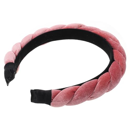 ERINGOGO Geflochtenes Stirnband Damen Gepolstert Modisches Haarband Alltag Party Haaraccessoire Bequem und Leicht für Reisen Shopping von ERINGOGO